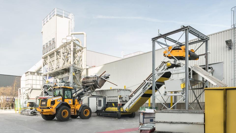 Recyclage fabriek Deceuninck in Diksmuide