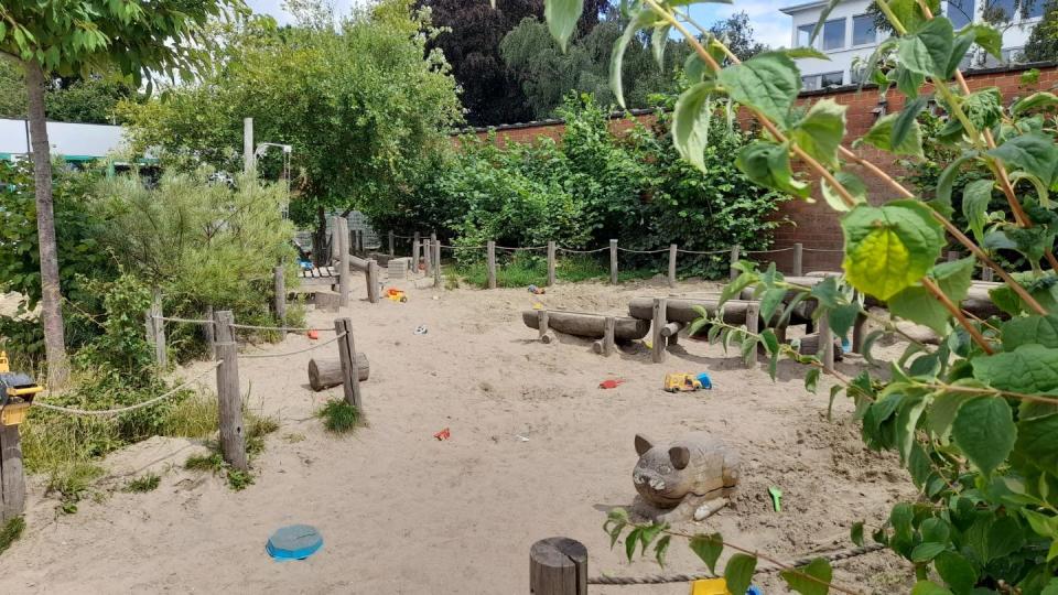 groene speelplaats sint paulusschool kortrijk